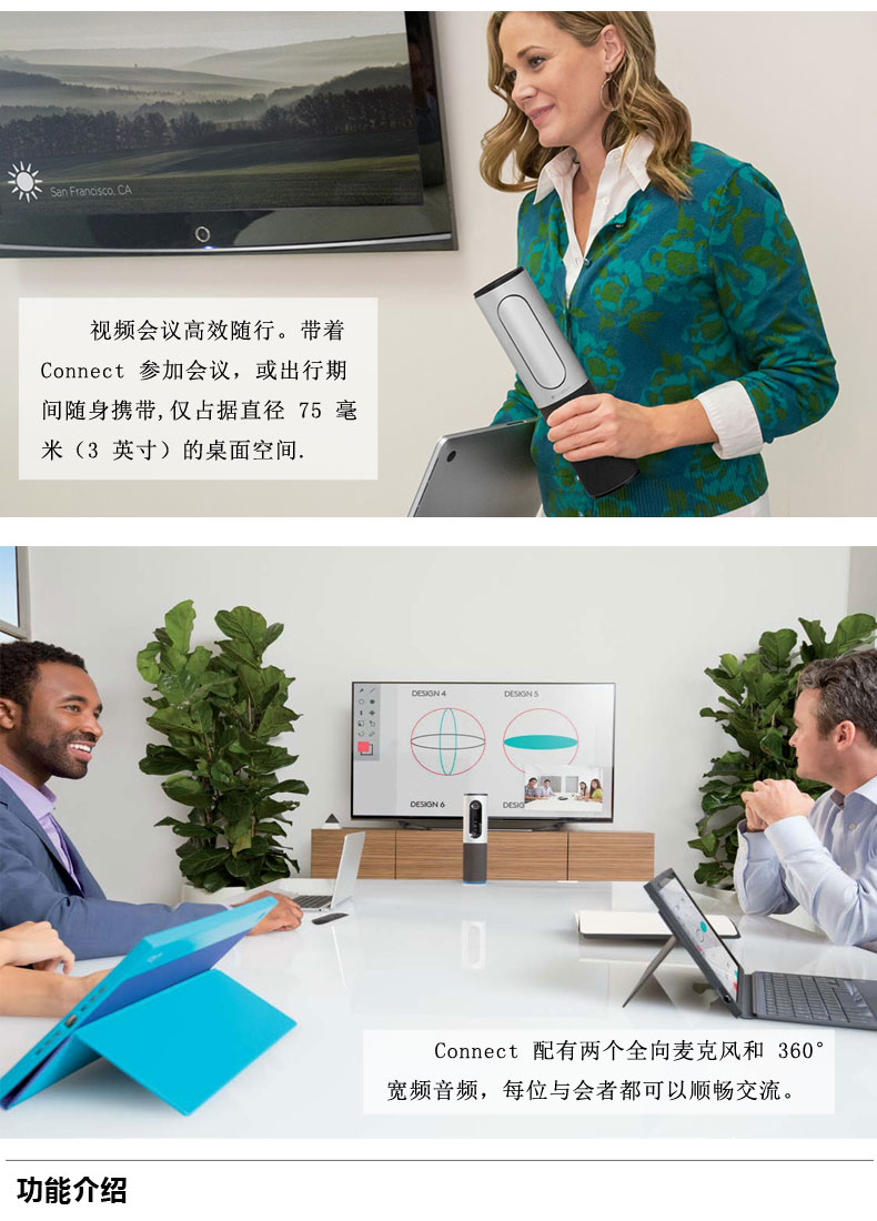 羅技會(huì)議攝像頭高端視頻會(huì)議攝像頭羅技CC200e羅技攝像頭總代